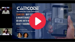 CAMCODE: Maintenance Management begins with Asset Tagging