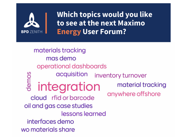 Introducing... the Maximo Energy User Forum