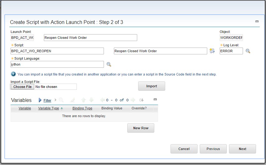 Automation Scripts – A Powerful Maximo Feature