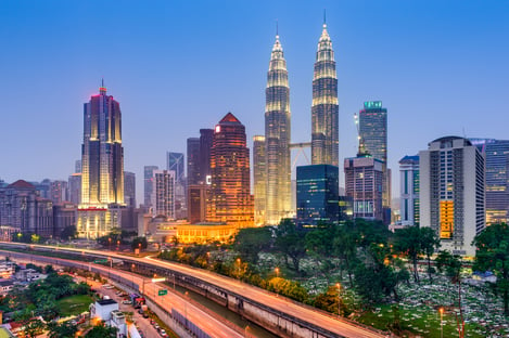 Kuala Lumpur, Malaysia city skyline.-1