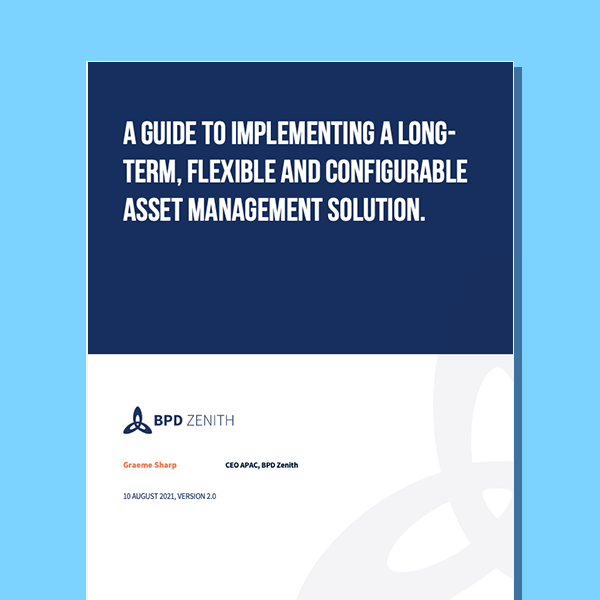 A guide to implementing a long-term, flexible and configurable asset management solution